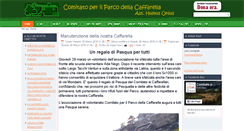 Desktop Screenshot of caffarella.it